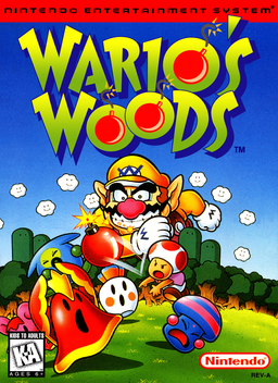 Wario's Woods (Europe) box art